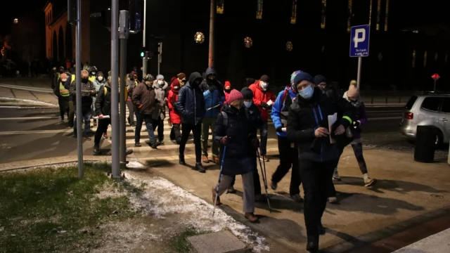 Tczew - Ekstremalna droga krzyżowa na ulicach Tczewa [FOTO]