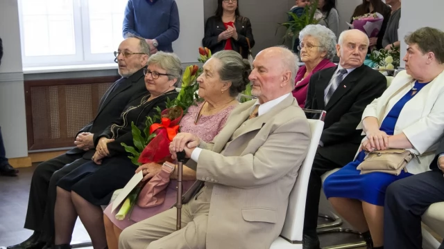 Tczew - Nawet 60 lat razem! Jubilaci nagrodzeni