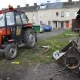 Tczew - Nielegalne składowisko zlikwidowane. 100 ton śmieci w środku miasta