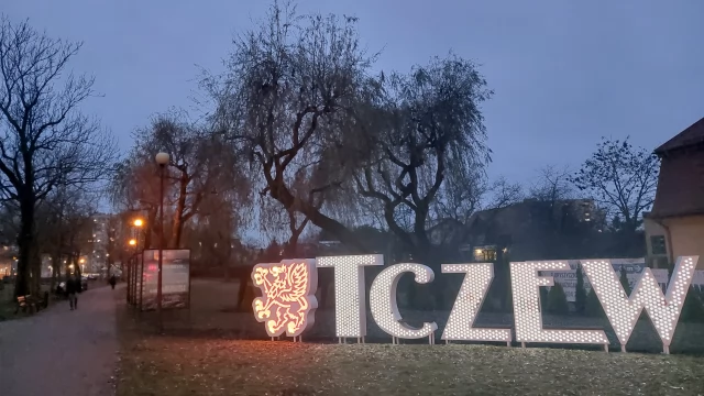 Tczew - Napis przestrzenny gotowy