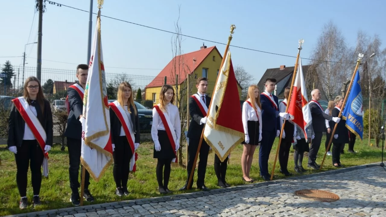 Tczew - Uroczystości przy Panteonie Katyńskim