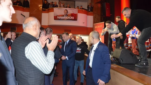 Tczew - Karol Nawrocki w Tczewie o pakcie migracyjnym i zielonym ładzie