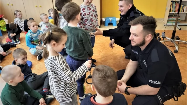 Tczew - Z przedszkolakami o bezpieczeństwie