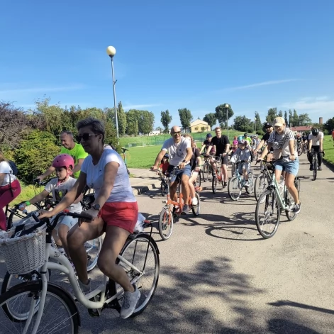 Tczew - Rowerzyści opanowali Tczew
