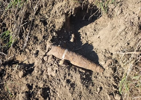 Tczew - Podczas spaceru znalazł pocisk artyleryjski