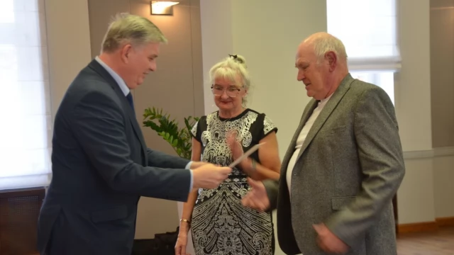 Tczew - Jubilaci o recepcie na długotrwałe pożycie: "W dzień się kłócić, w nocy godzić"
