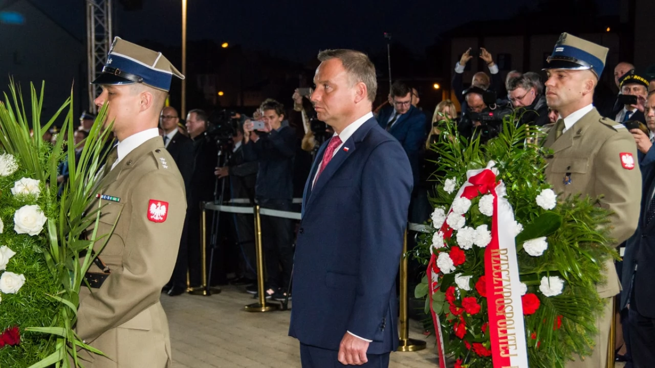 Tczew - 79. rocznica wybuchu II wojny światowej z udziałem prezydenta RP, Andrzeja Dudy