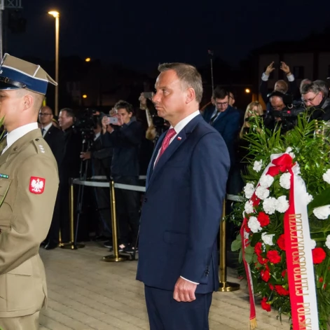 Tczew - 79. rocznica wybuchu II wojny światowej z udziałem prezydenta RP, Andrzeja Dudy