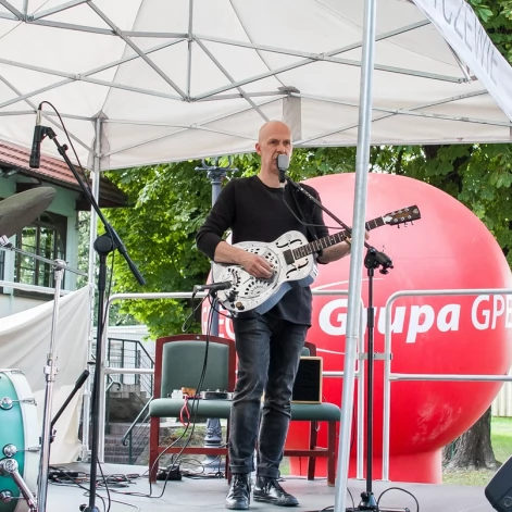 Tczew - Muzyczna Starówka - zagrał Romek Puchowski