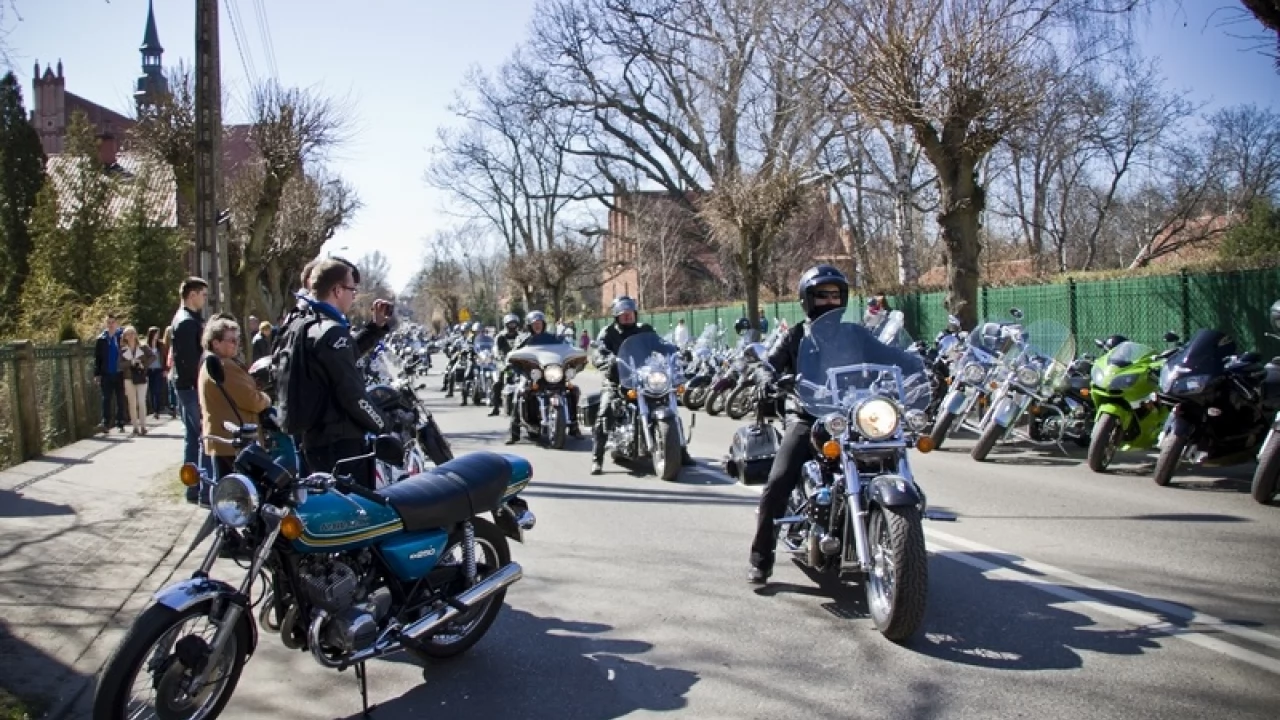 Tczew - Motocykliści zainaugurowali sezon