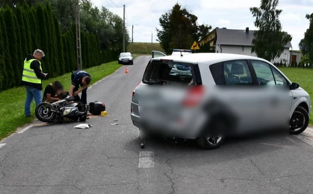 Tczew - Wypadek w Polskim Gronowie i kolizja w Subkowach