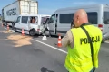 Tczew - 12 osób rannych w wypadku na A1