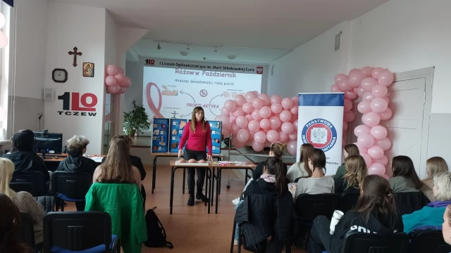 Tczew - Promowali czujność onkologiczną