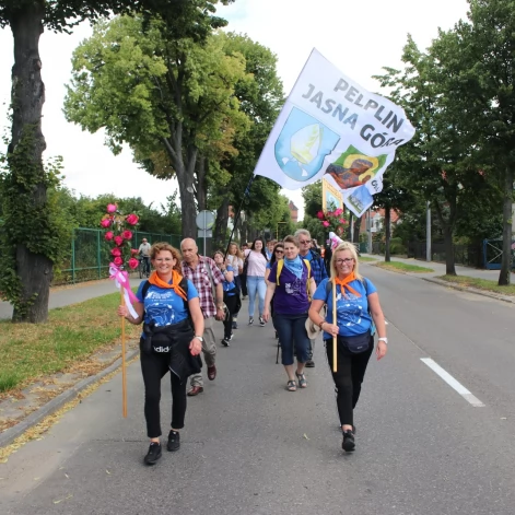 Tczew - Pielgrzymka idzie do Częstochowy. Ze względu na COVID jest inna niż zwykle
