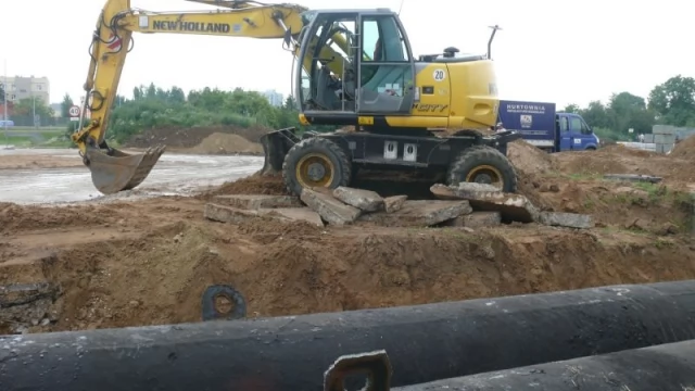 Tczew - Ul. Nowosuchostrzycka - prace ziemne na ukończeniu