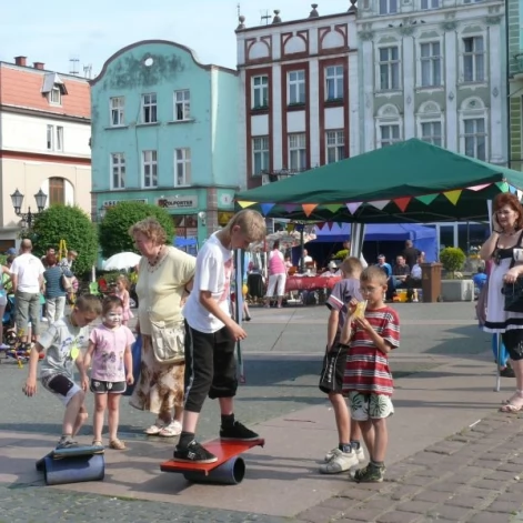 Tczew - Pchli Targ na placu Hallera