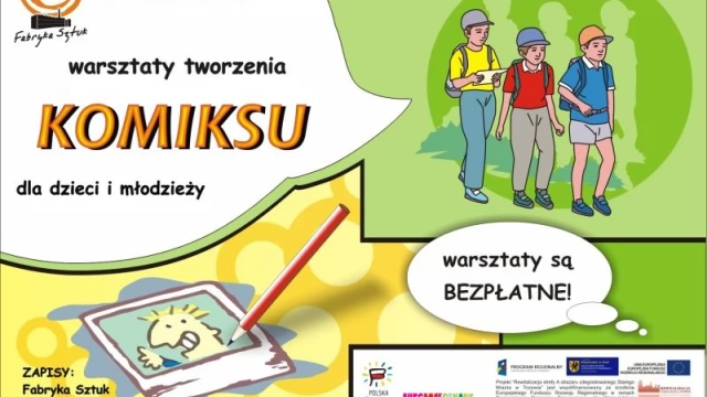 Tczew - Warsztaty komiksu w Fabryce Sztuk