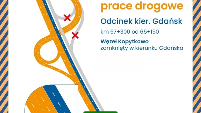 Tczew - Uwaga - kolejne zmiany na A1!