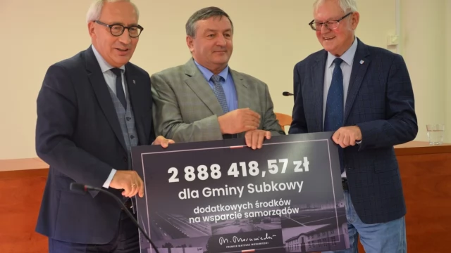 Tczew - 27 mln zł dla samorządów z powiatu tczewskiego. Cel dowolny