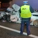 Tczew - Tragedia na A1. Jedna osoba nie żyje, dwie zostały ranne