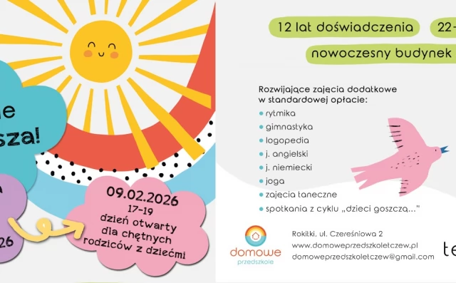 Tczew - Domowe przedszkole rozpoczyna rekrutację