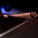 Tczew - Łoś na A1. Pięć samochodów wypadło z trasy, dwie osoby w szpitalu