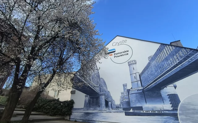 Tczew - Antysmogowy mural - oficjalna prezentacja za nami