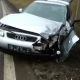 Tczew - Pięć zastępów straży działa w miejscu wypadku w Rudnie. Jedna osoba zakleszczona