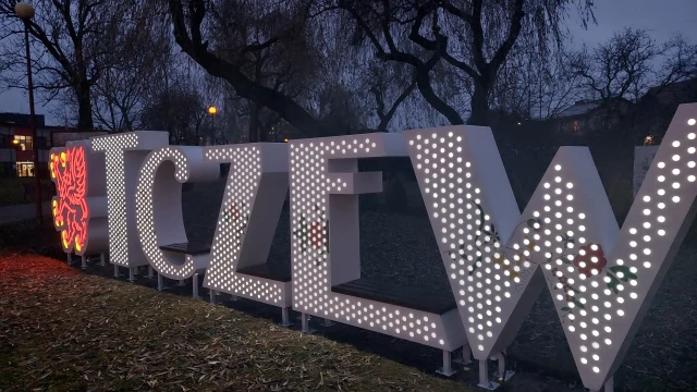 Tczew - Napis przestrzenny gotowy