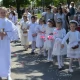 Tczew - Boże Ciało - wierni na ulicach Tczewa