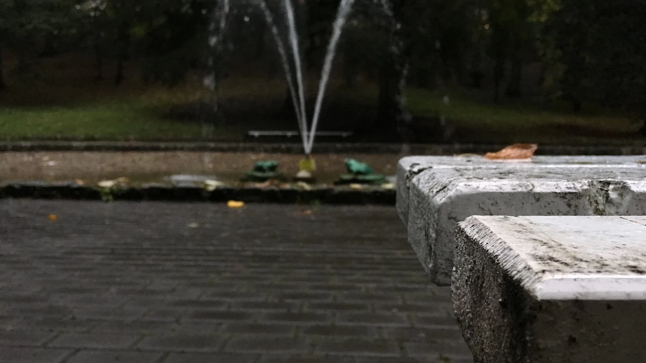 Tczew - Park Miejski jesienią z dnia 7.10.2016