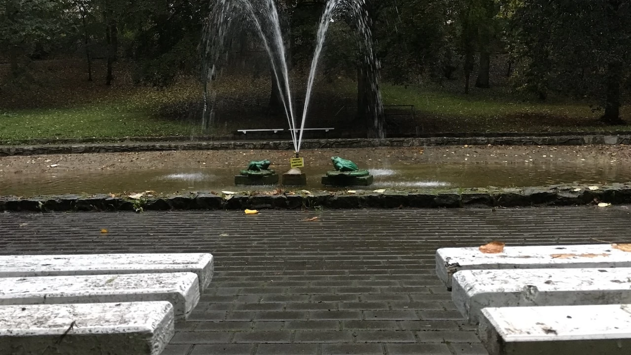 Tczew - Park Miejski jesienią z dnia 7.10.2016