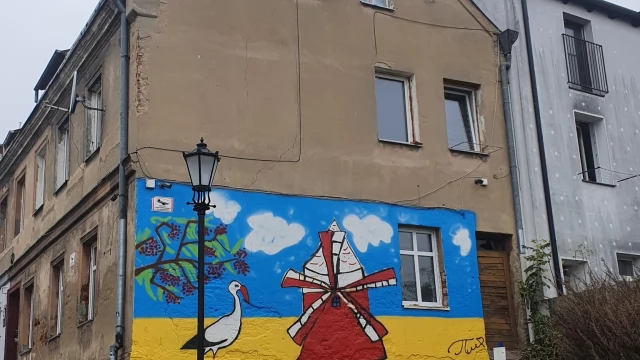 Tczew - Młodzież zaprojektowała i wymalowała mural