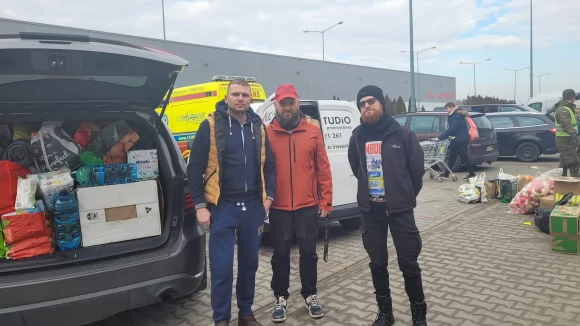 Tczew - Część pomocy na miejscu, TIR wyruszy w drogę, a społeczność ukraińska zaprasza na manifestację