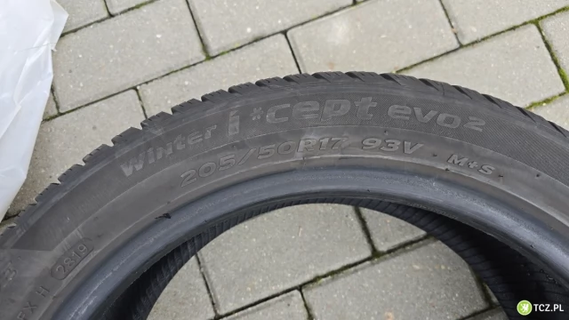 Tczew - Sprzedam opony zimowe HANKOOK 205/50R17