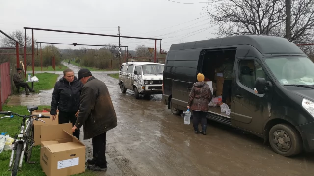 Tczew - Pomoc z Tczewa dotarła do Donbasu