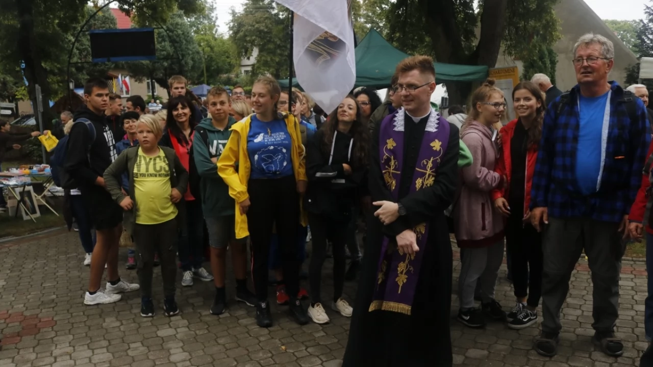 Tczew - Tczewianie na odpuście w Piasecznie