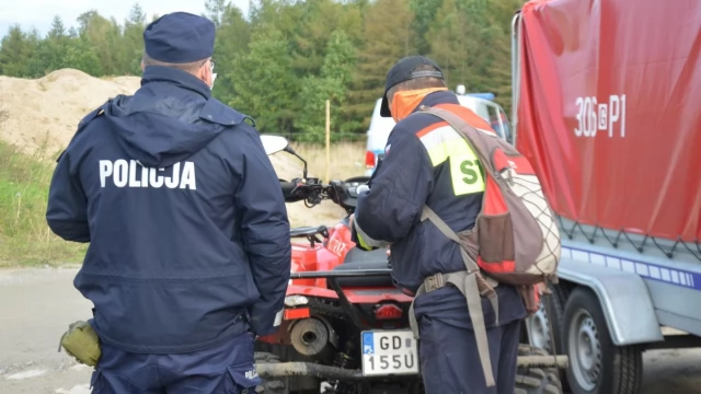 Tczew - Poszukiwania 36-letniej Jagny. Policjanci, strażacy, leśnicy i mieszkańcy przeczesują okolice