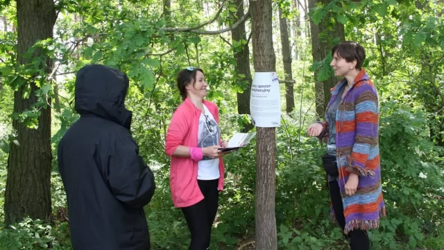 Tczew - Idą do lasu po zdrowie i szczęście
