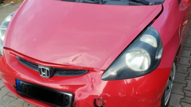 Tczew - Honda jazz - uszkodzona