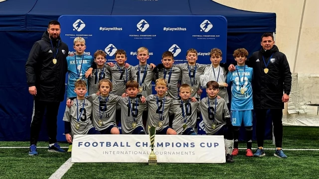 Tczew - KKS Unia Tczew zwycięzcą turnieju Football Champions Cup dla rocznika 2014