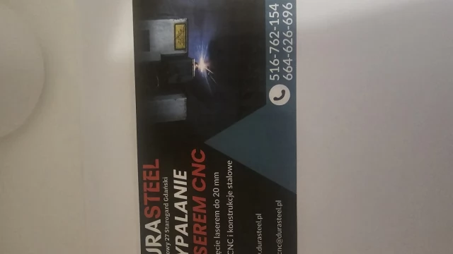 Tczew - Wypalanie laserowe blach CNC