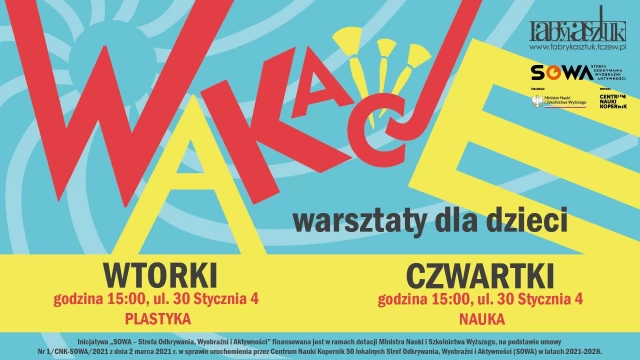 Tczew - Warsztaty w Fabryce Sztuk