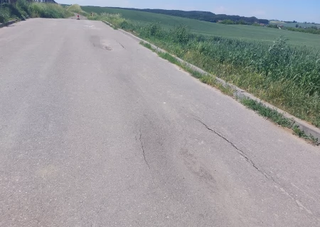 Tczew - Rokitki. Na Tczewskiej zapada się jezdnia