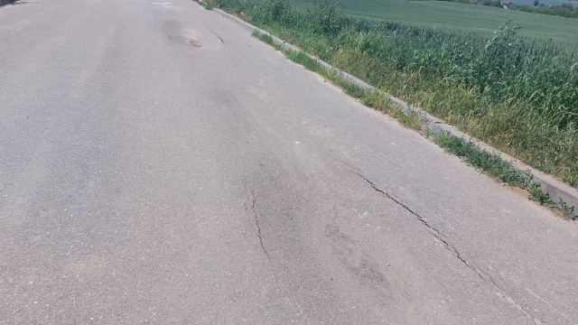 Tczew - Rokitki. Na Tczewskiej zapada się jezdnia