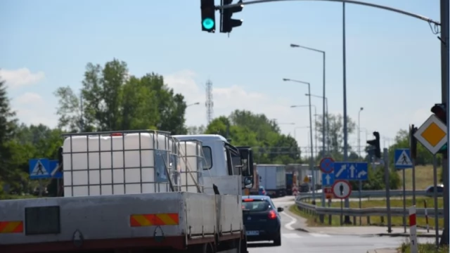 Tczew - Ruszył remont remont DK 91 - na początek ruch wahadłowy