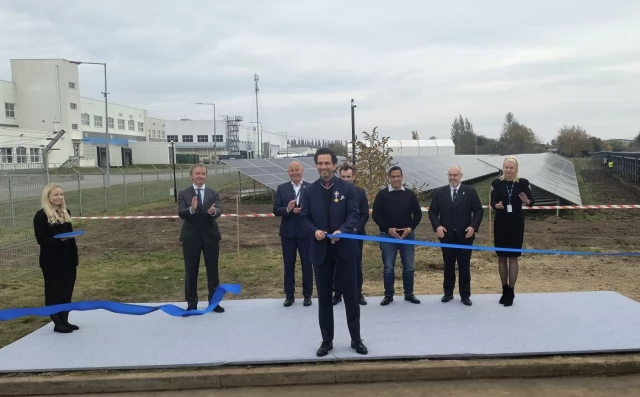 Tczew - Flex otworzył farmę fotowoltaiczną. Mogłaby zasilić 4 tysiące gospodarstw domowych