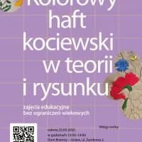 Tczew - Kolorowy haft kociewski w teorii i rysunku - zajęcia bez ograniczeń wiekowych
