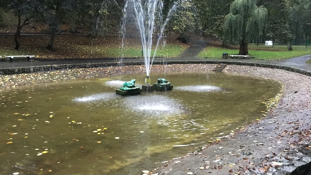 Tczew - Park Miejski jesienią z dnia 7.10.2016