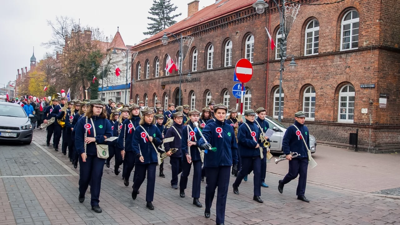 Tczew - Tczew świętował niepodległość. Patriotycznie i na wesoło